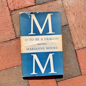 1959 O To Be a Dragon New Poems Moore Poetry Jellyfish Nature Observations MCM